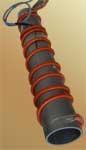 Mock Up of Heating Tape Applied to Water Pipe